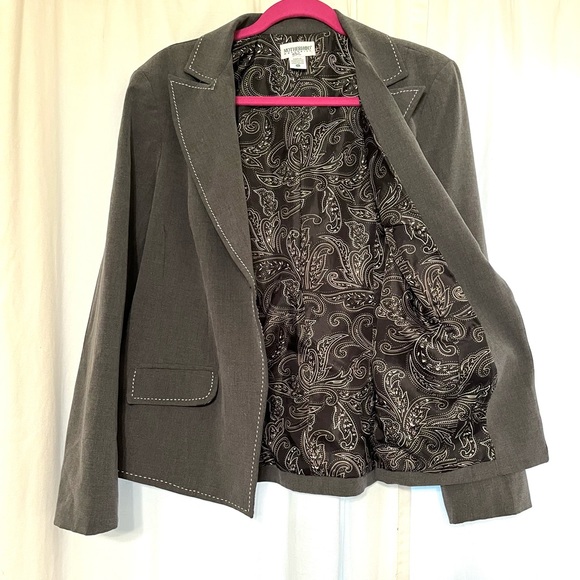Motherhood Maternity one-button blazer, size XL. - Picture 2 of 3
